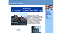 Desktop Screenshot of columbiastreetdentalgroup.com